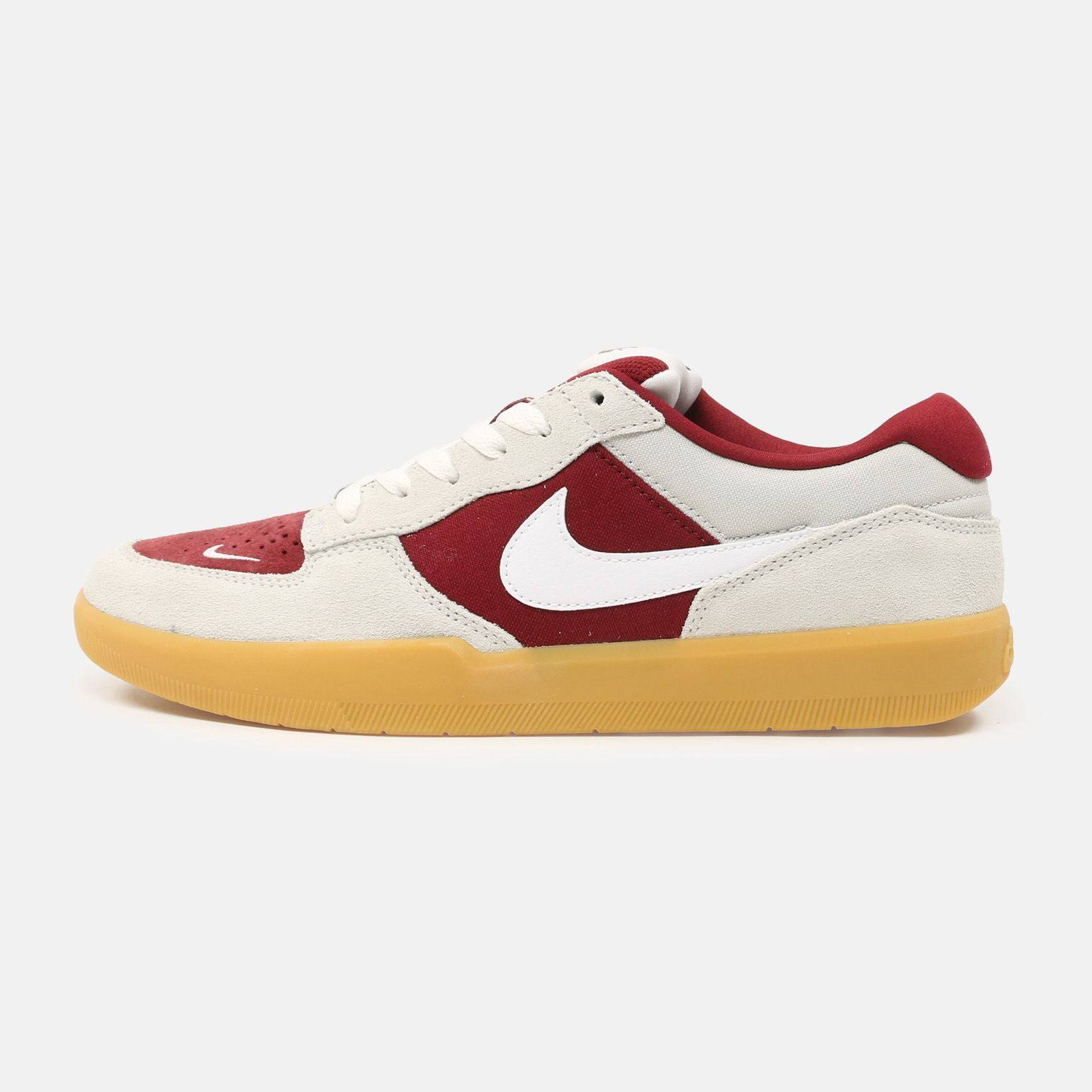 Nike SB Force 58 Sneaker - Team Red / White - Blowout Skateshop