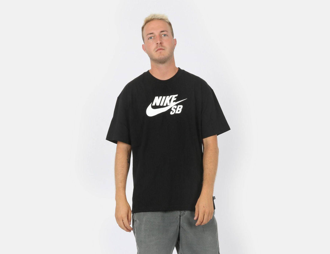 Nike SB Logo Skate T-Shirt - Black - Blowout Skateshop