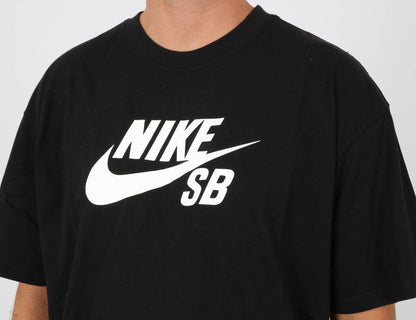 Nike SB Logo Skate T-Shirt - Black - Blowout Skateshop