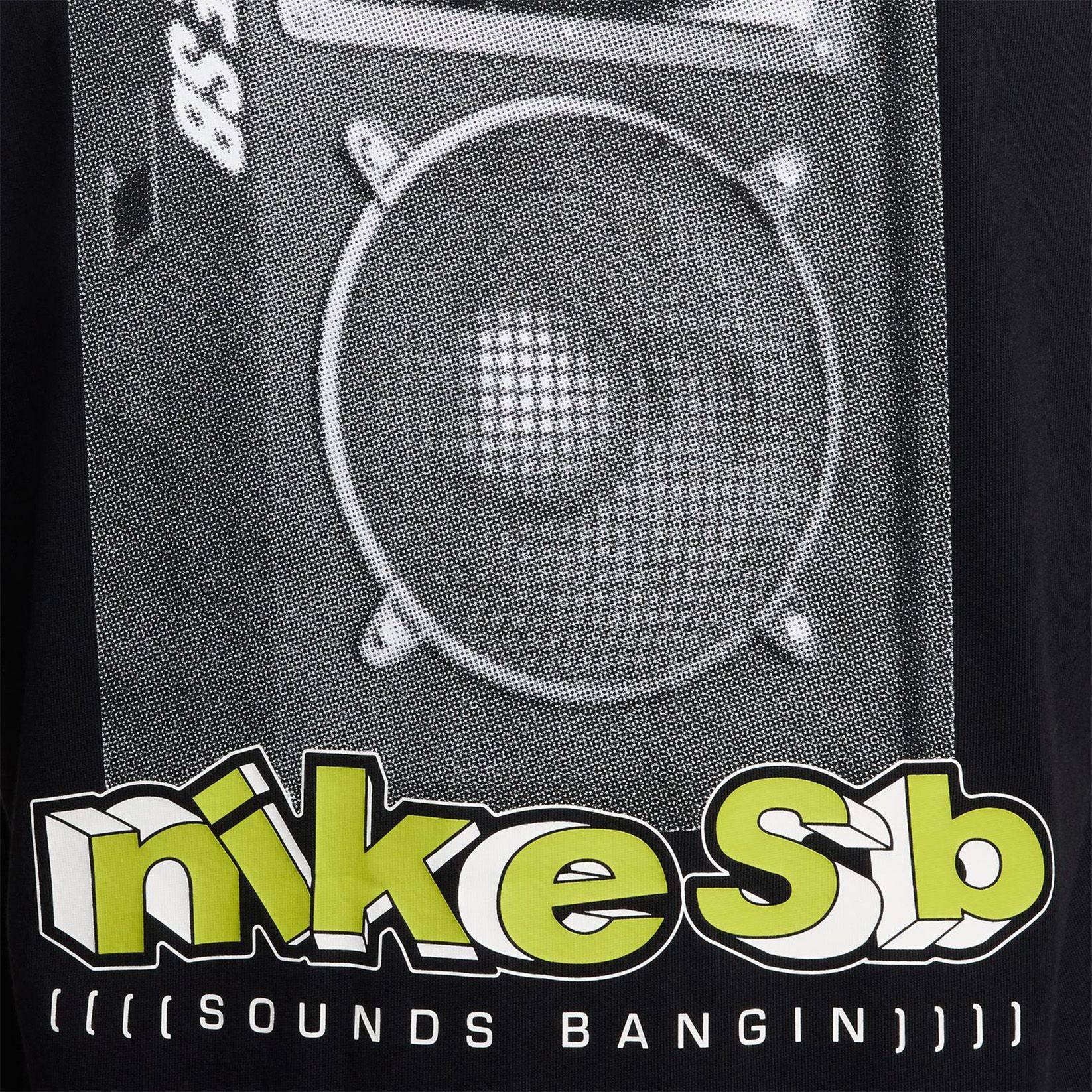 Nike SB M90 Sounds Bangin T-Shirt - Black - Blowout Skateshop