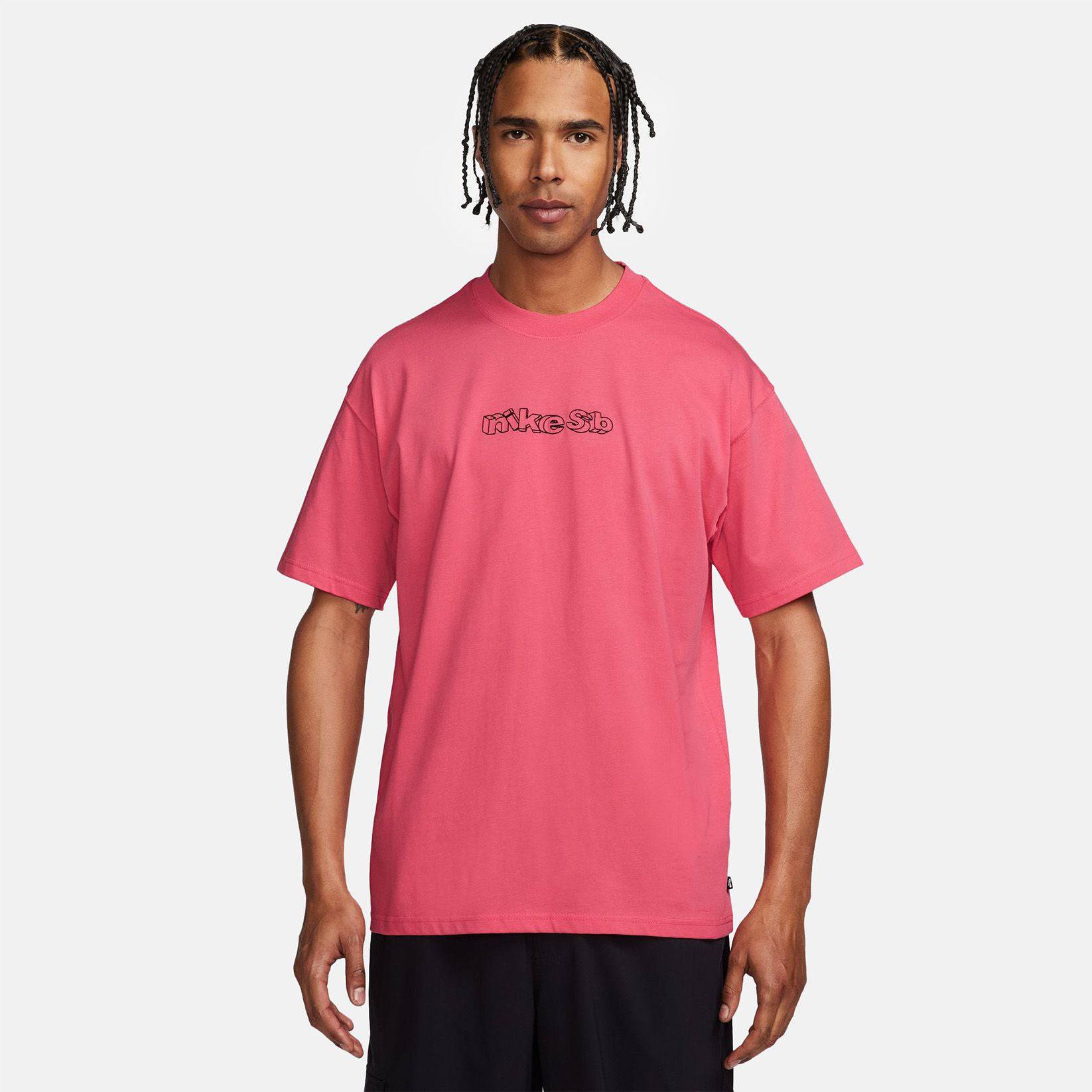 Nike SB M90 Sounds Bangin T-Shirt - Pink - Blowout Skateshop