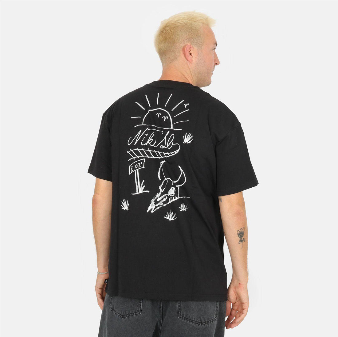 Nike SB M90 Train Moniker T-Shirt - Black - Blowout Skateshop