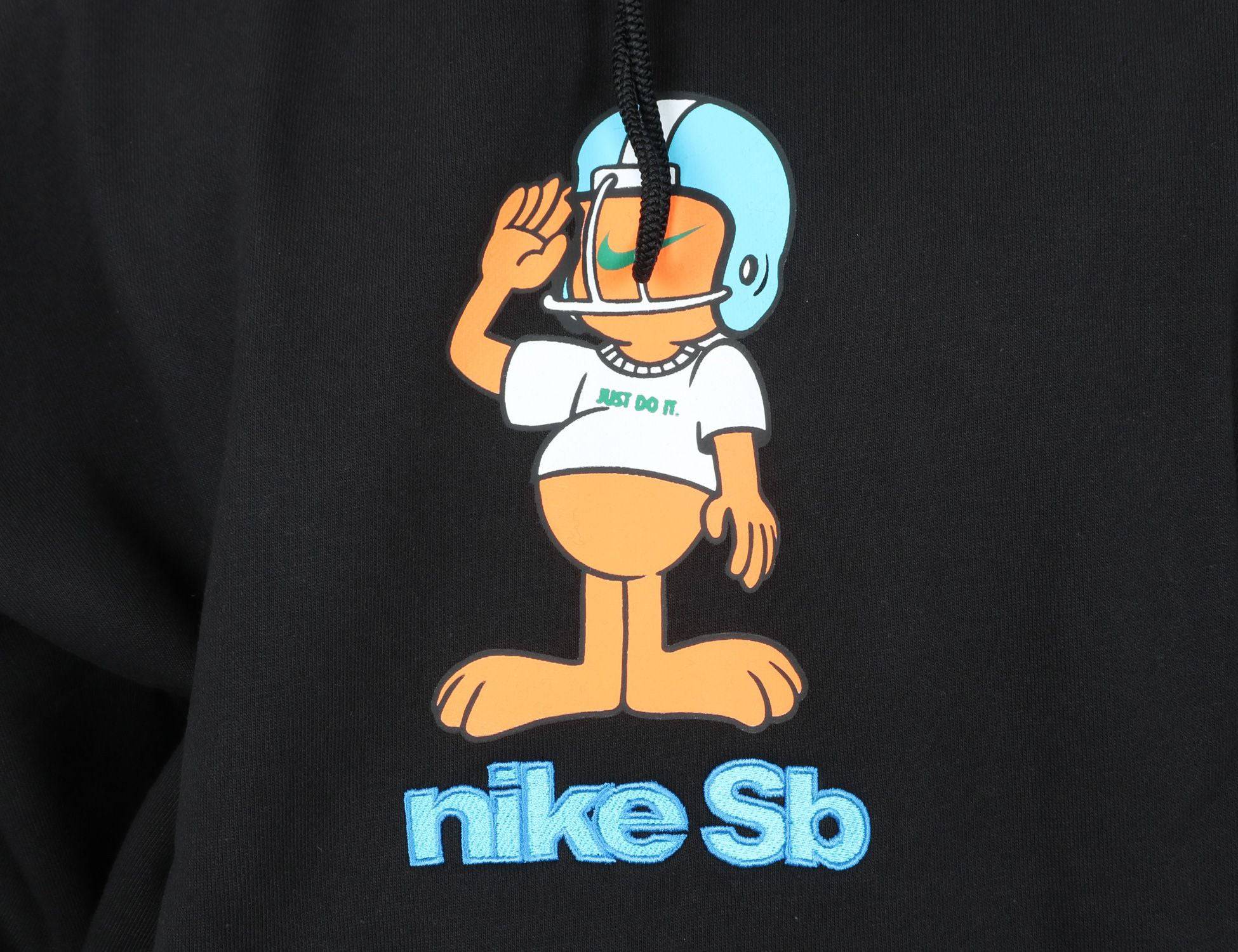 Nike SB Salute Hoodie - Black - Blowout Skateshop