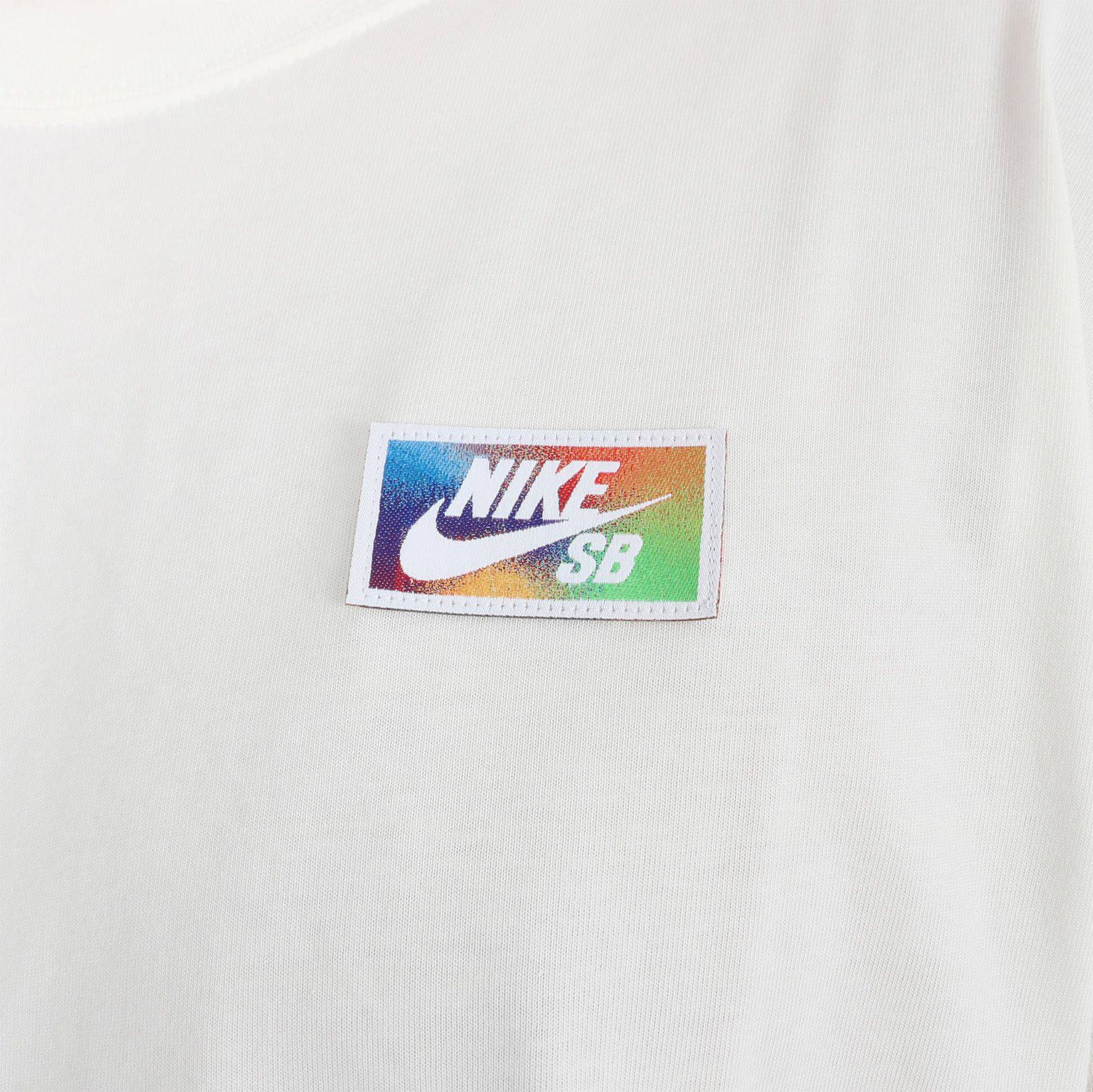 Nike SB Thumbprint T-Shirt - Sail - Blowout Skateshop