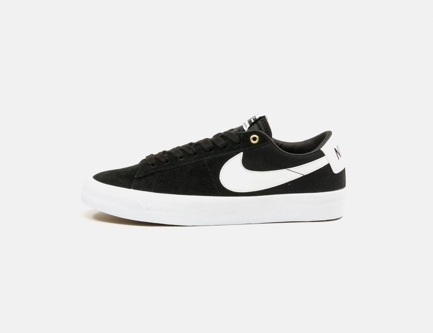 Nike SB Zoom Blazer Low Pro GT Schuh - Black / White - Blowout Skateshop