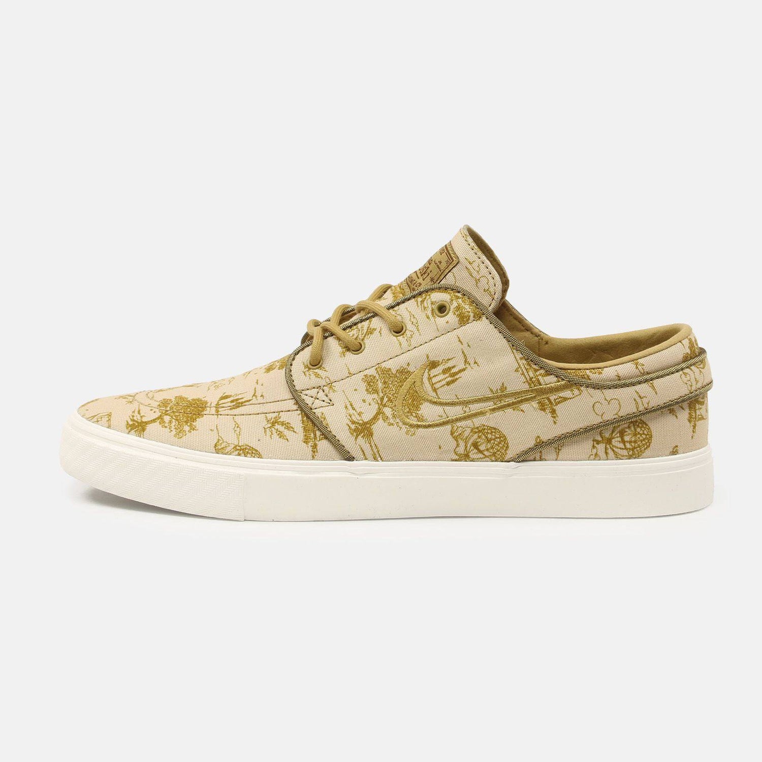 Nike SB Zoom Janoski OG+ Premium Sneaker - Sesame / Gold - Blowout Skateshop