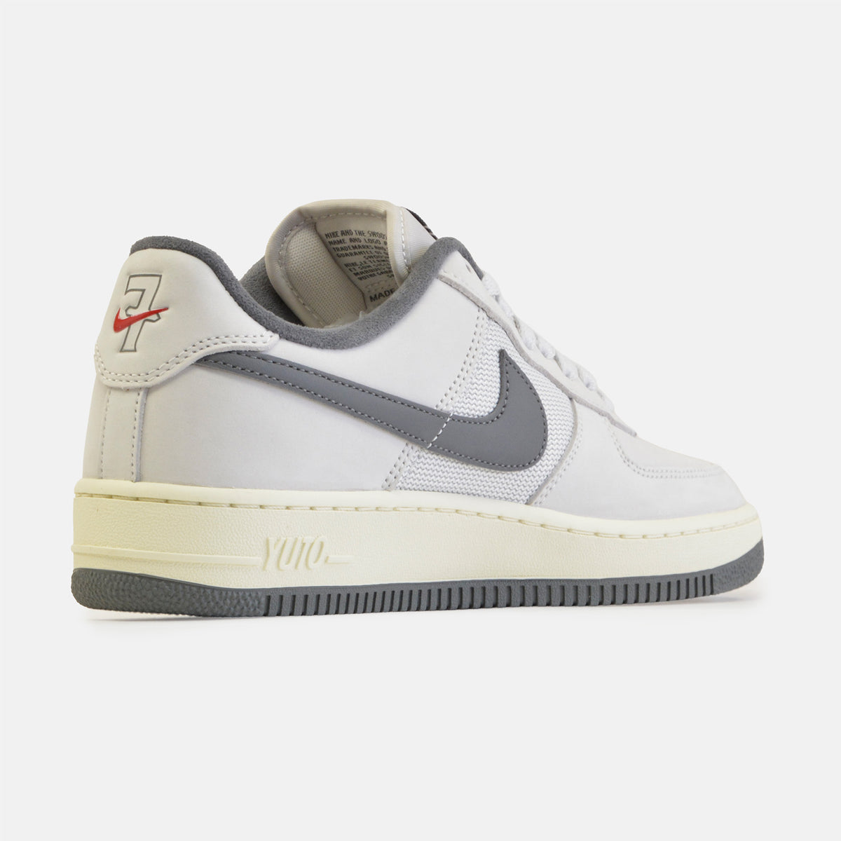 Nike SB Air Force 1 Yuto - White / Iron Grey Grau Bild 3