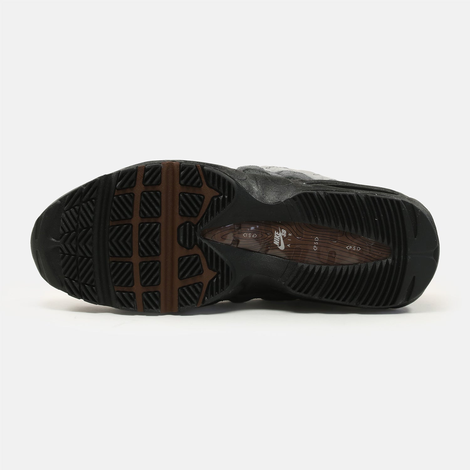Nike SB Air Max 95 Schuh - Black / Cacao Wow Schwarz Bild 4
