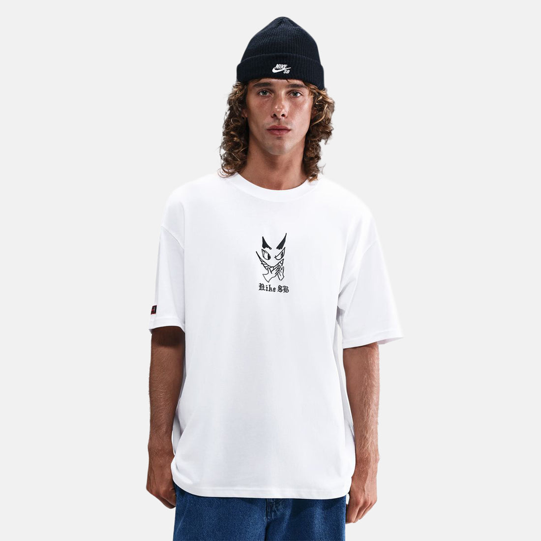 Nike SB Charcoal Dunk T-Shirt - White Weiß Bild 1