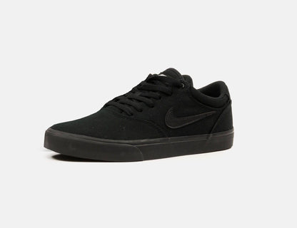 Nike SB Chron 2 Canvas Sneaker - Black / Black - Black Schwarz Bild 3