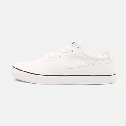 Nike SB Chron 2 Canvas Sneaker - White / White - White Weiß Bild 1