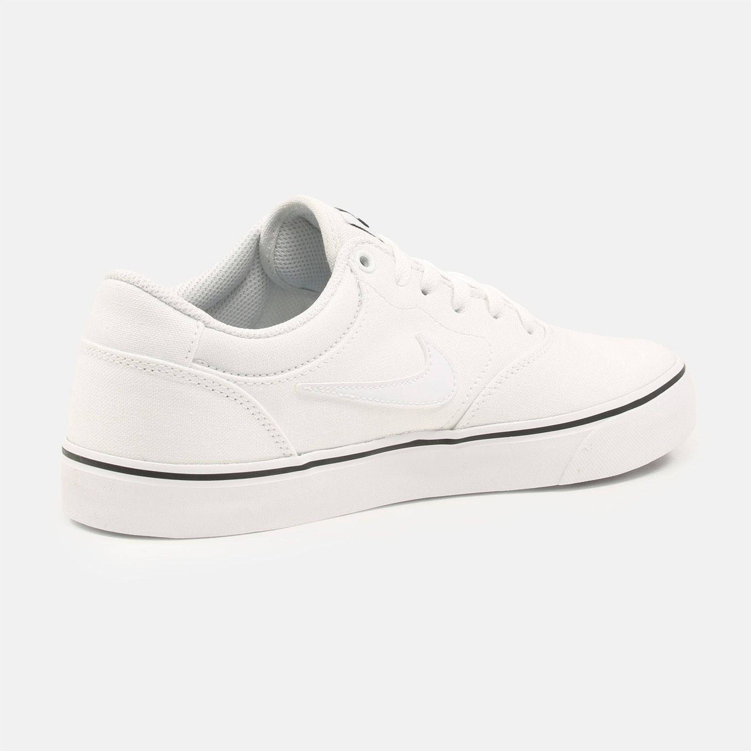 Nike SB Chron 2 Canvas Sneaker - White / White - White Weiß Bild 3