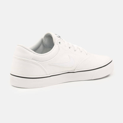Nike SB Chron 2 Canvas Sneaker - White / White - White Weiß Bild 3