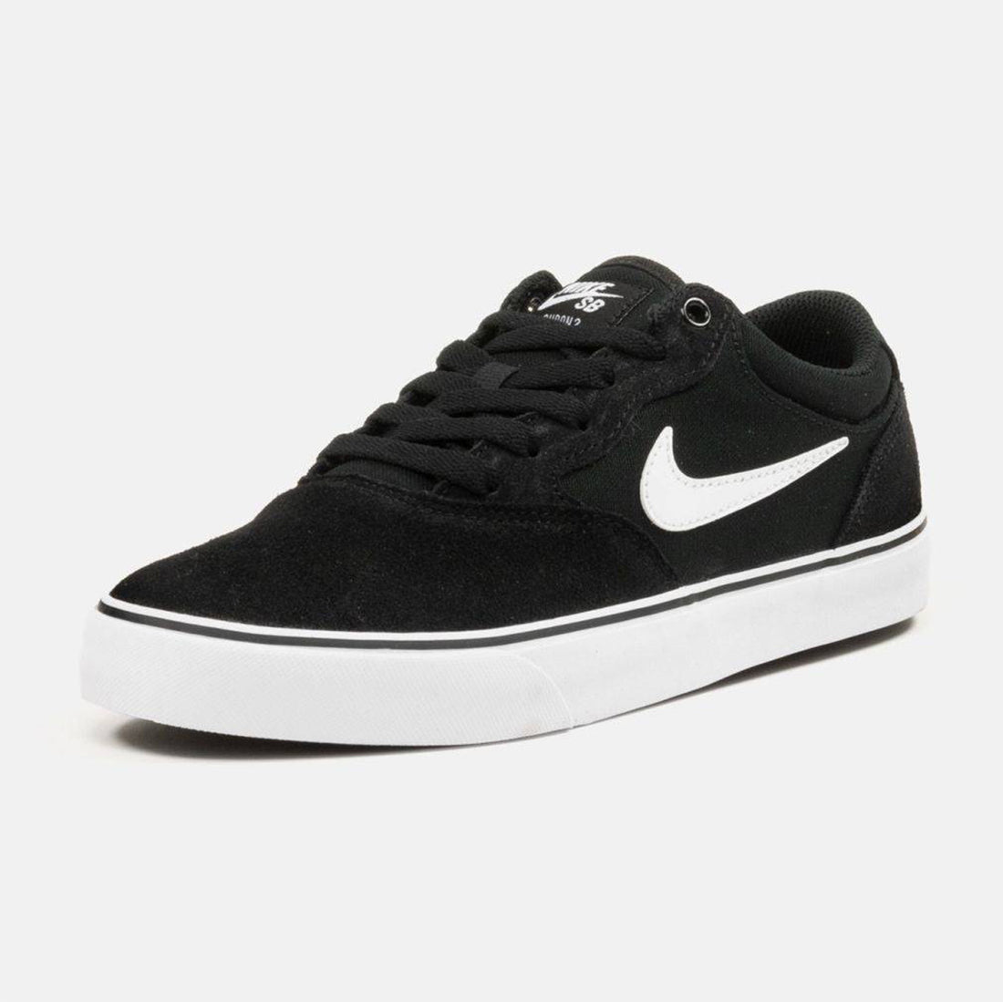 Nike SB Chron 2 Sneaker - Black / White Schwarz Bild 2