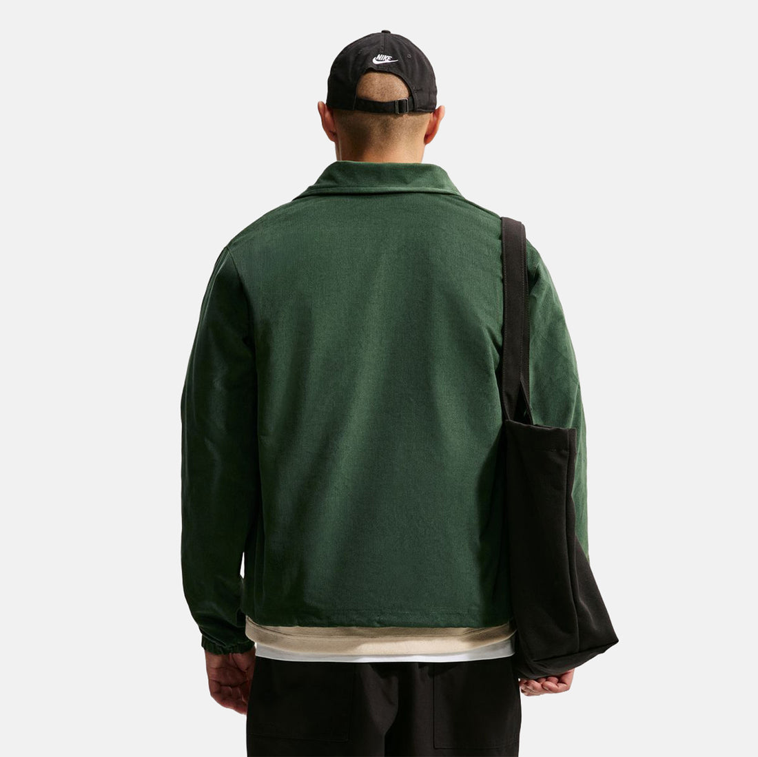 Nike SB Corduroy Coaches Jacke - Sanddrift Grün Bild 2