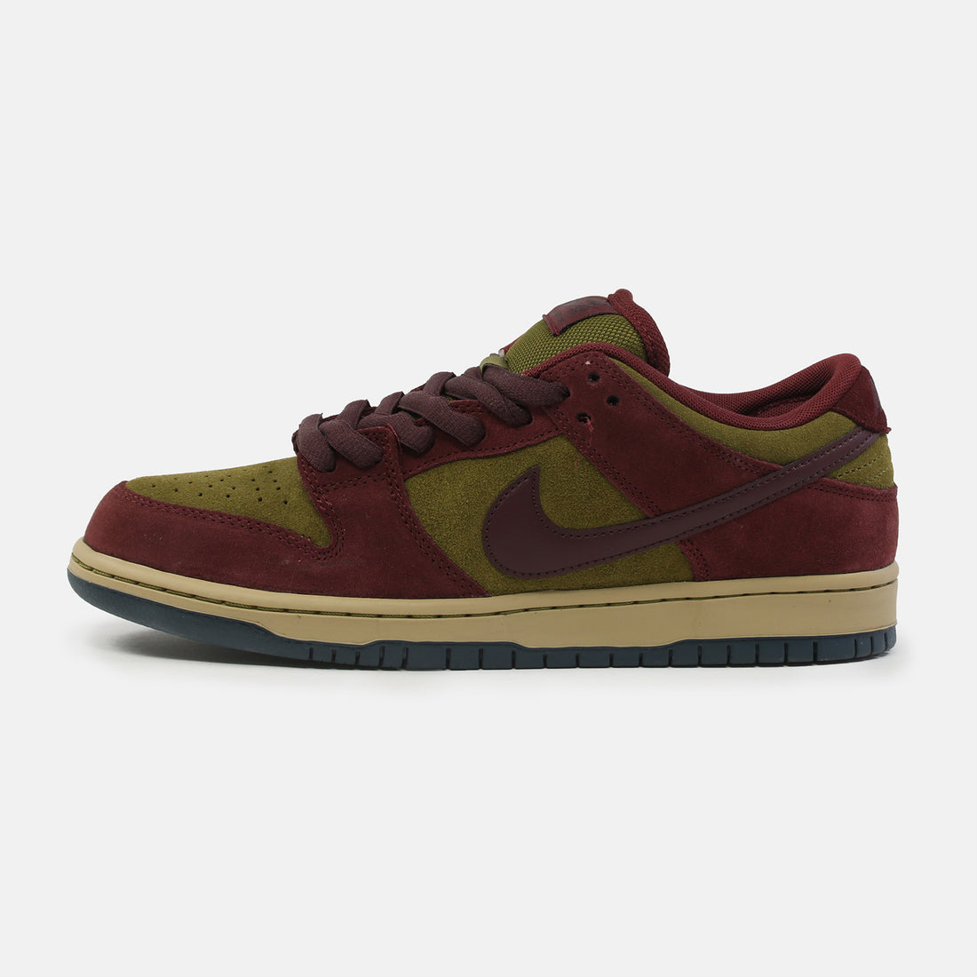Nike SB Dunk Low Pro Sneaker - Dark Team Red / Burgundy Grün Bild 1