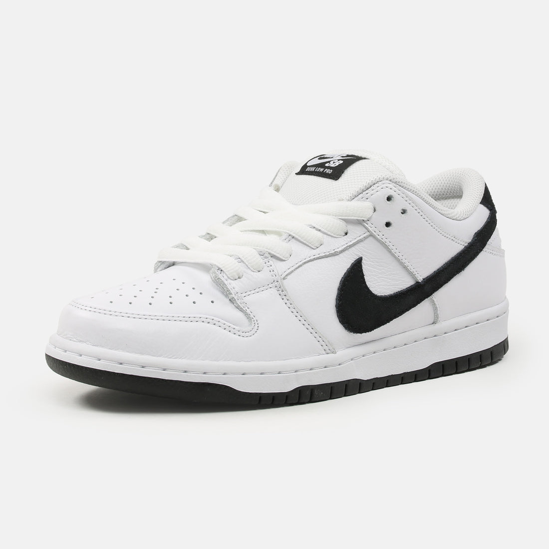Nike SB Dunk Low Pro - White/Black-White-Black Bild 2
