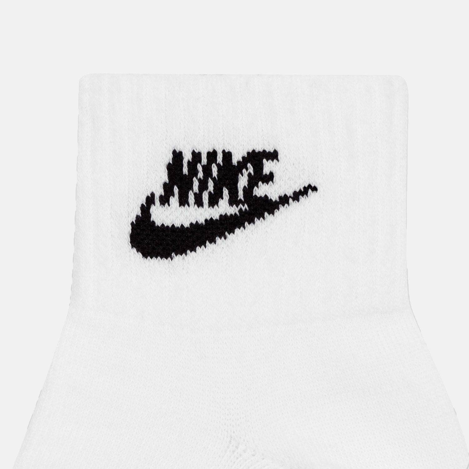 Nike SB Essentials Ess A Socks 3-Pair - White Bild 2
