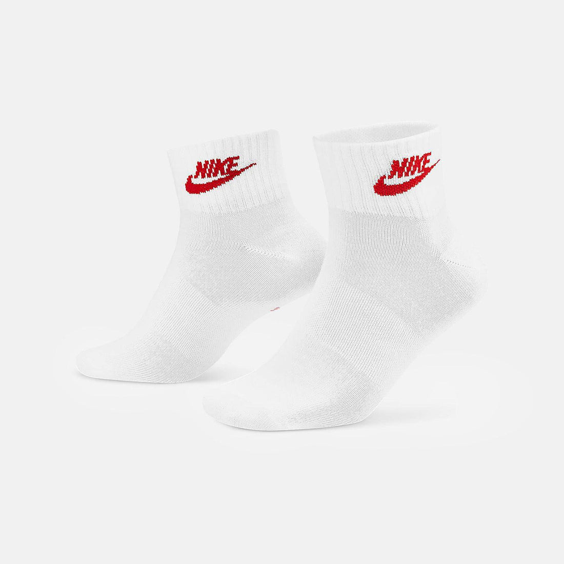 Nike SB Essentials Ess A Socks 3-Pair - White / Red Multicolor Bild 2