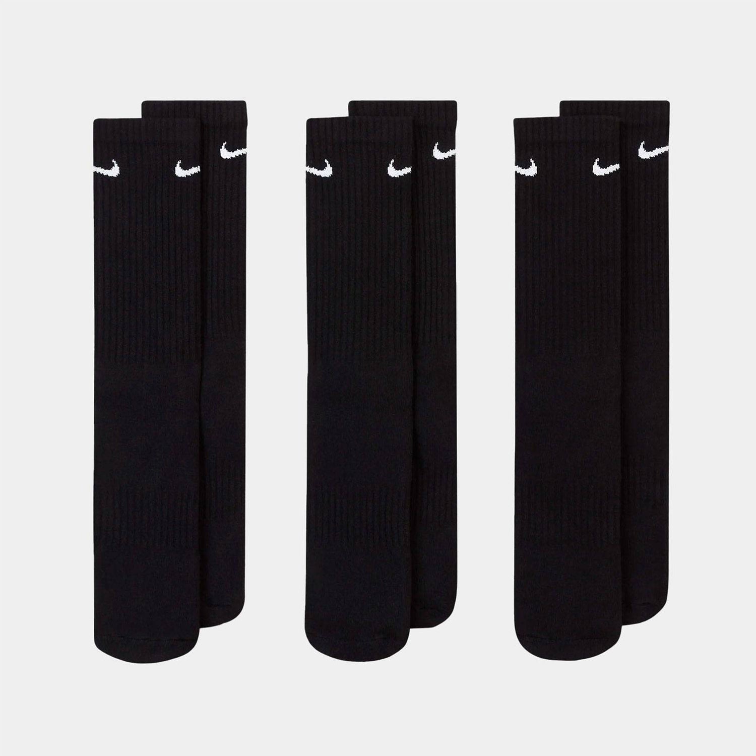 Nike SB Everyday Crush Crew Socke 3-Pair - Black Schwarz Bild 2