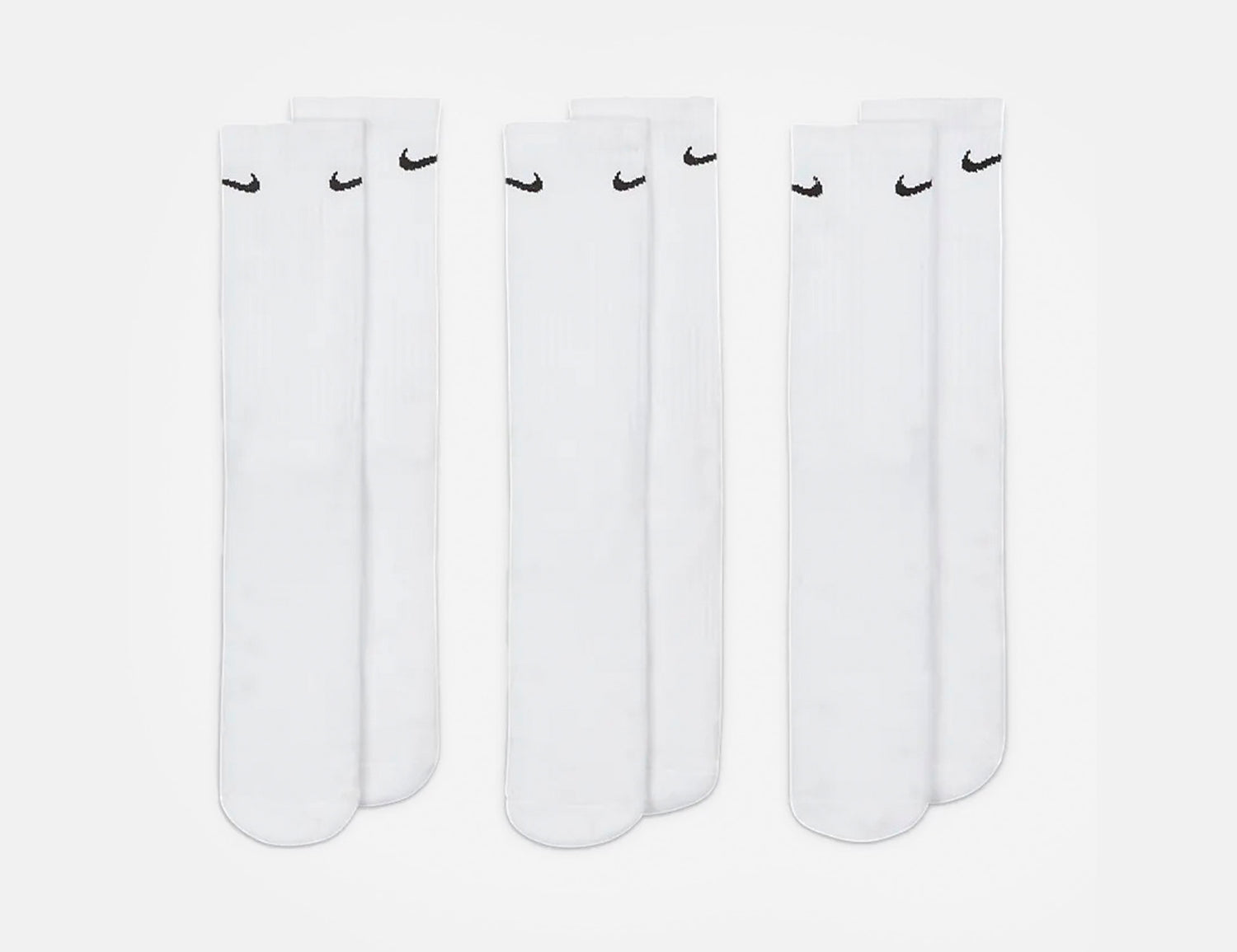 Nike SB Everyday Crush Crew Socke 3-Pair - White Weiß Bild 1