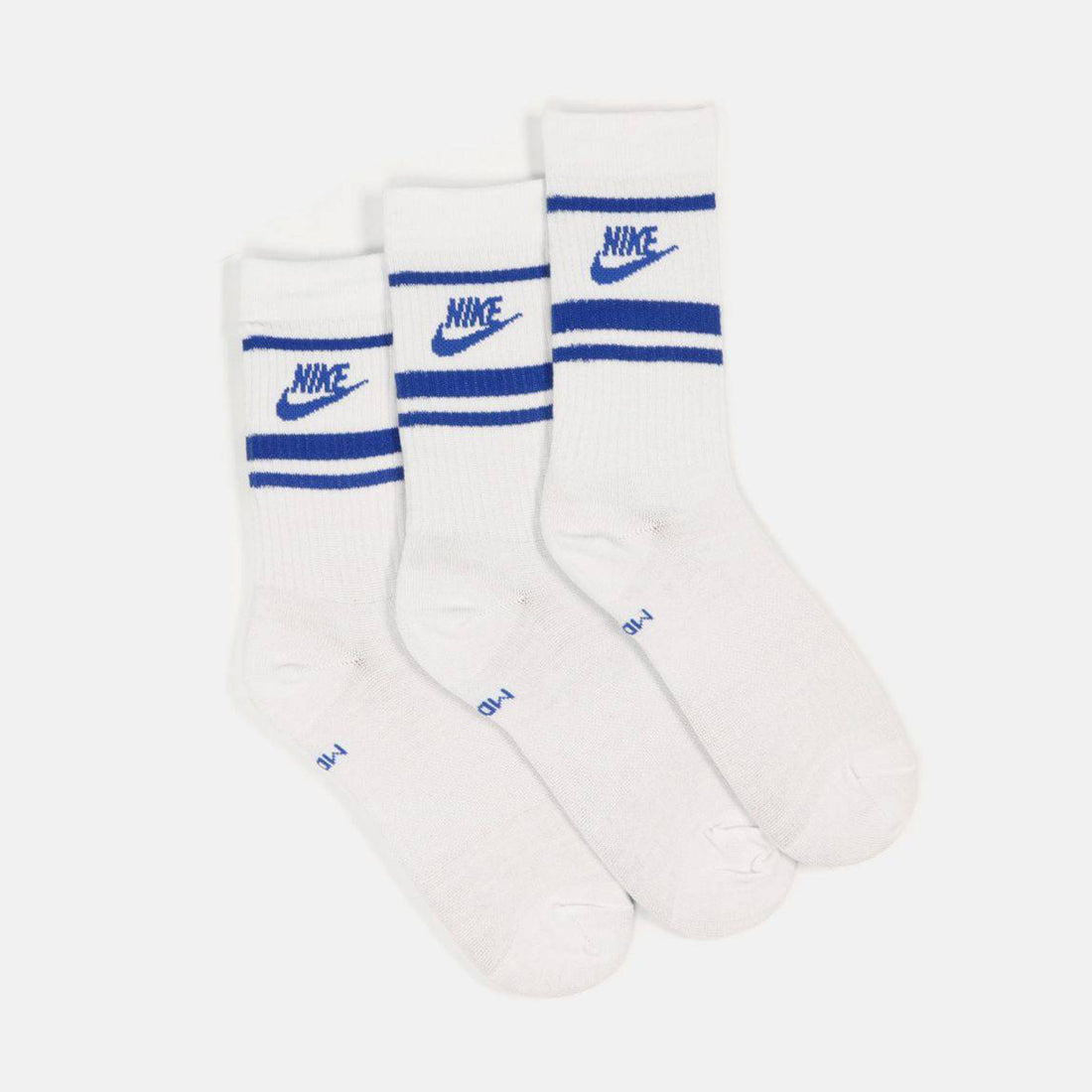 Nike SB Everyday Essential Crew Socke 3-Pair - White / Blue Weiß Bild 1