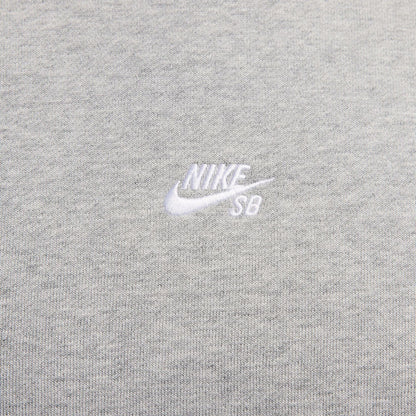 Nike SB Fleece Essential Logo Pullover - Heathe Grey Grau Bild 2