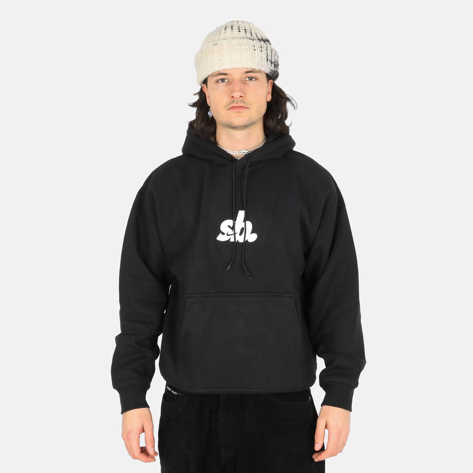 Nike SB Fleece Skate Hoodie - Black / White Bild 1