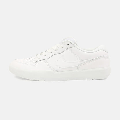 Nike SB Force 58 Premium L Sneaker - White / White Weiß Bild 1