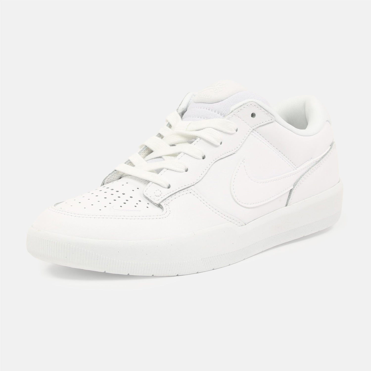 Nike SB Force 58 Premium L Sneaker - White / White Weiß Bild 2
