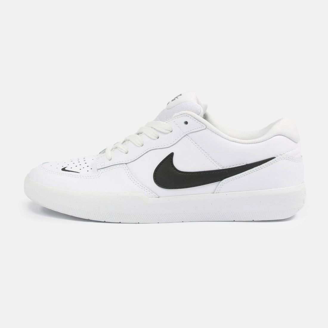 Nike SB Force 58 Premium Leather Sneaker - White / Black Weiß Bild 1