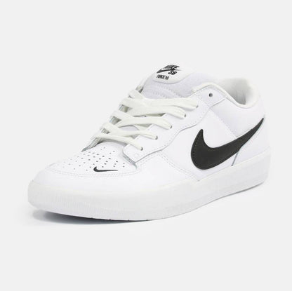 Nike SB Force 58 Premium Leather Sneaker - White / Black Weiß Bild 2