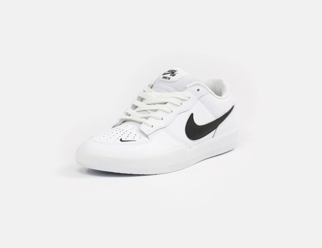 Nike SB Force 58 Premium Leather Sneaker - White / Black Bild 2