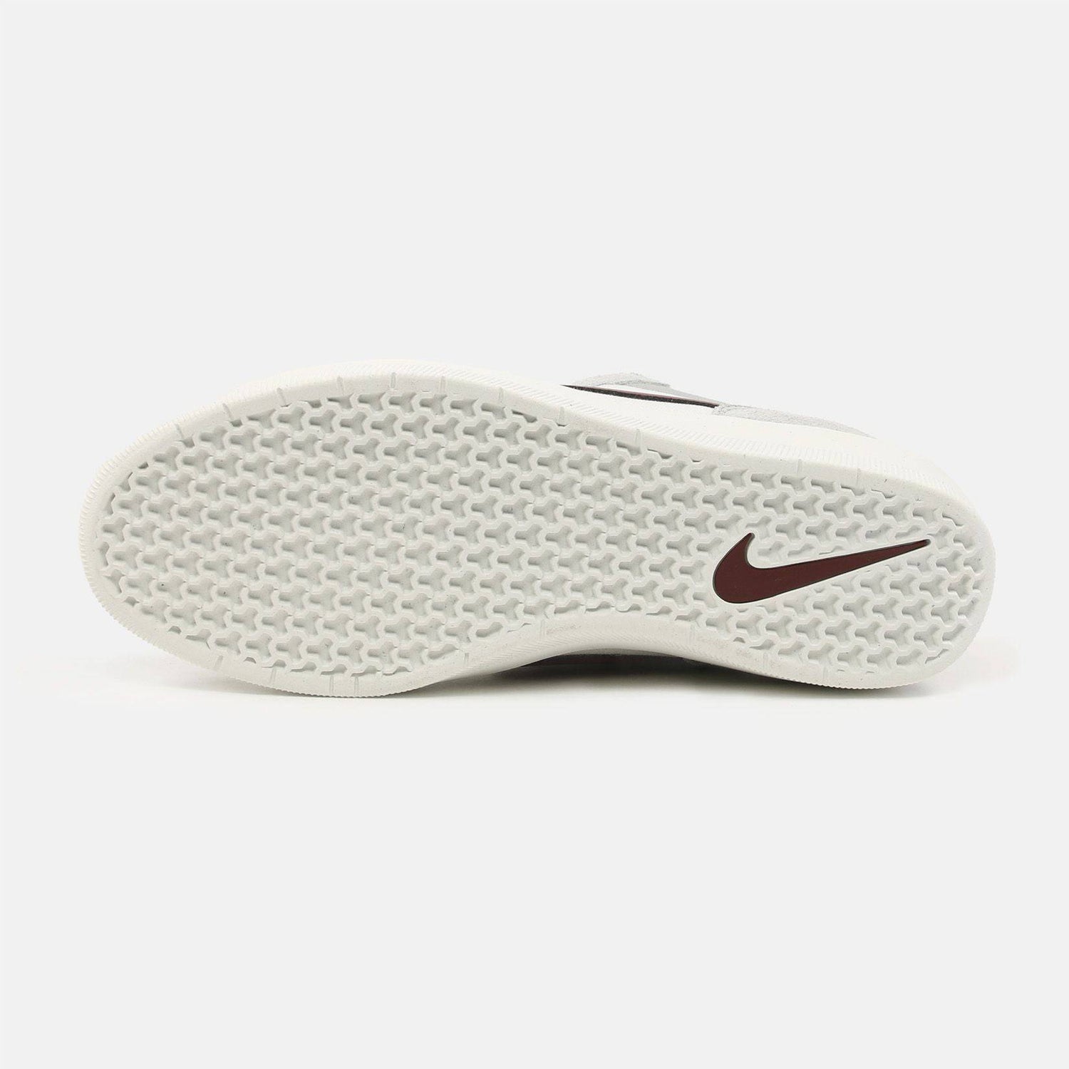 Nike SB Force 58 Sneaker - Platinium Tint / Dark Team Red Grau Bild 4