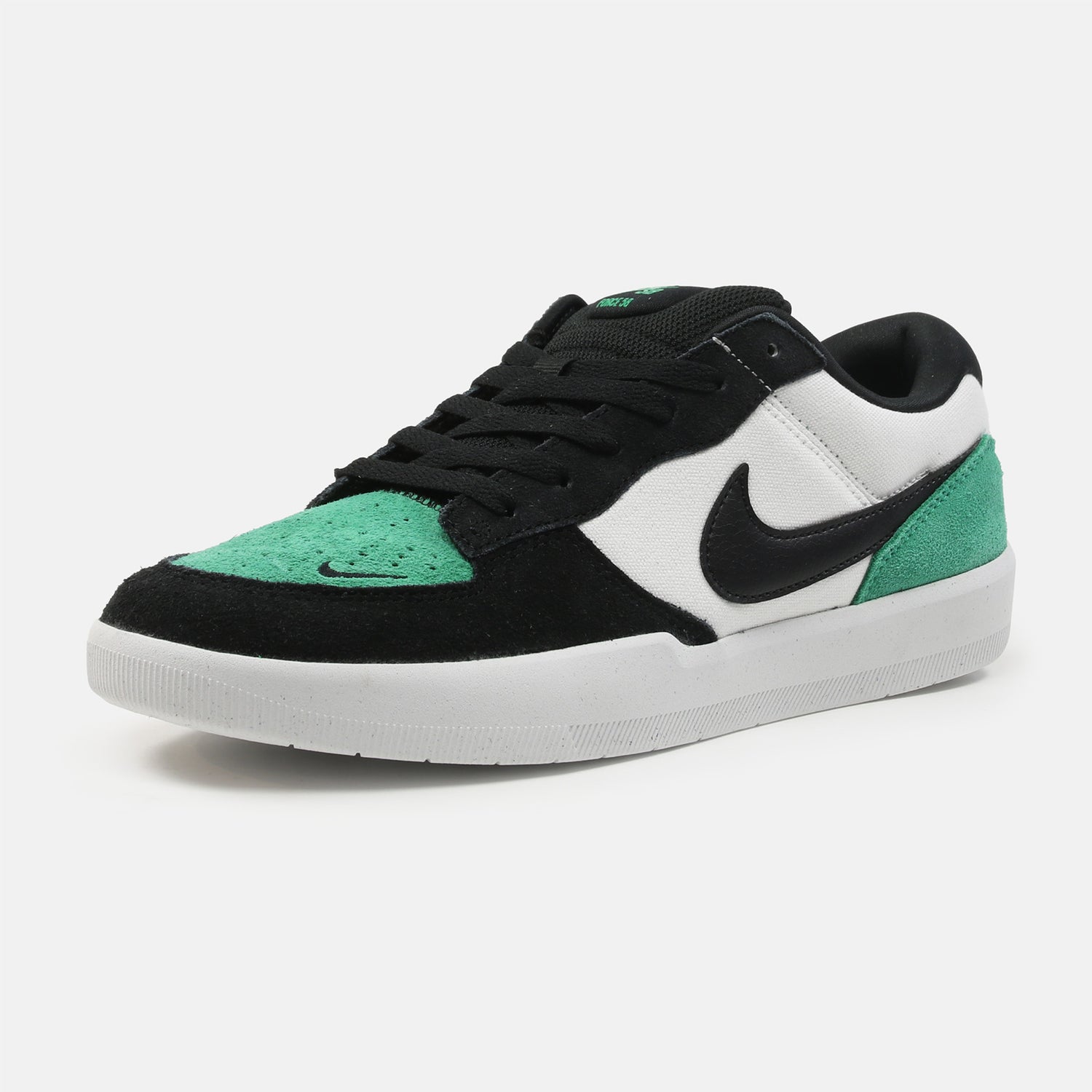 Nike SB Force 58 Sneaker - White / Black / Green Weiß Bild 2