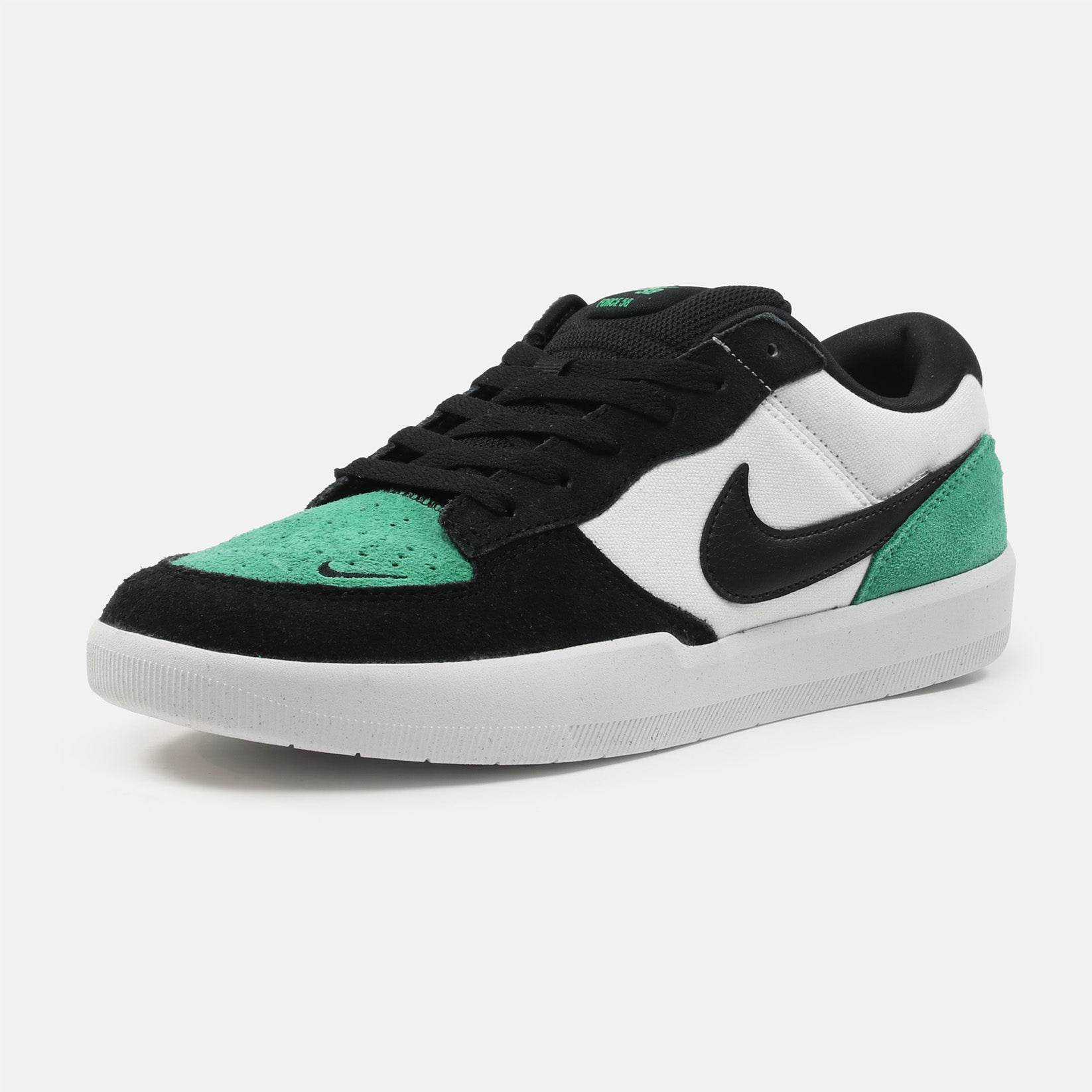 Nike SB Force 58 Sneaker - White / Black / Green Weiß Bild 2