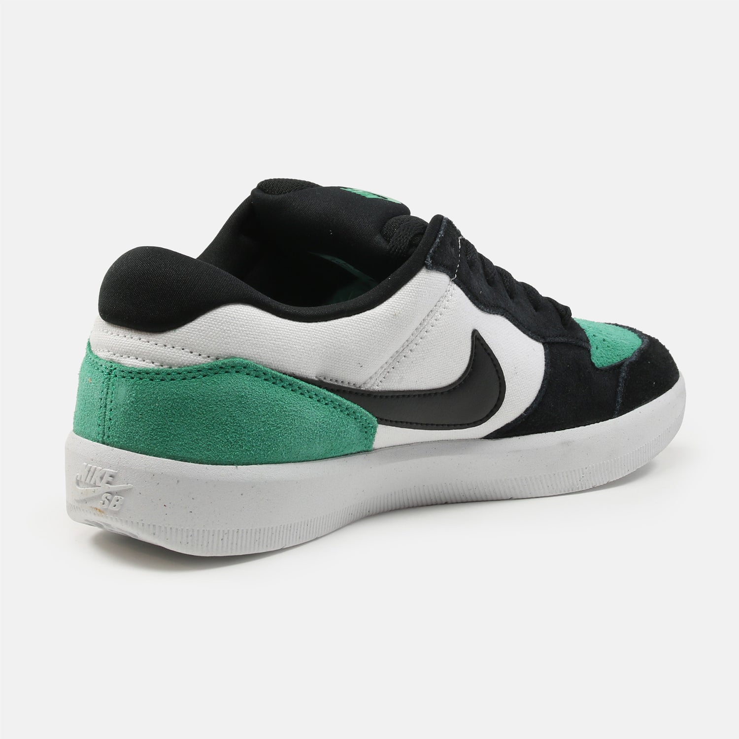 Nike SB Force 58 Sneaker - White / Black / Green Weiß Bild 3