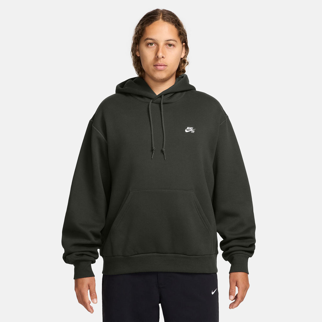 Nike SB Hoodie - Sequoia Red Rot Bild 1