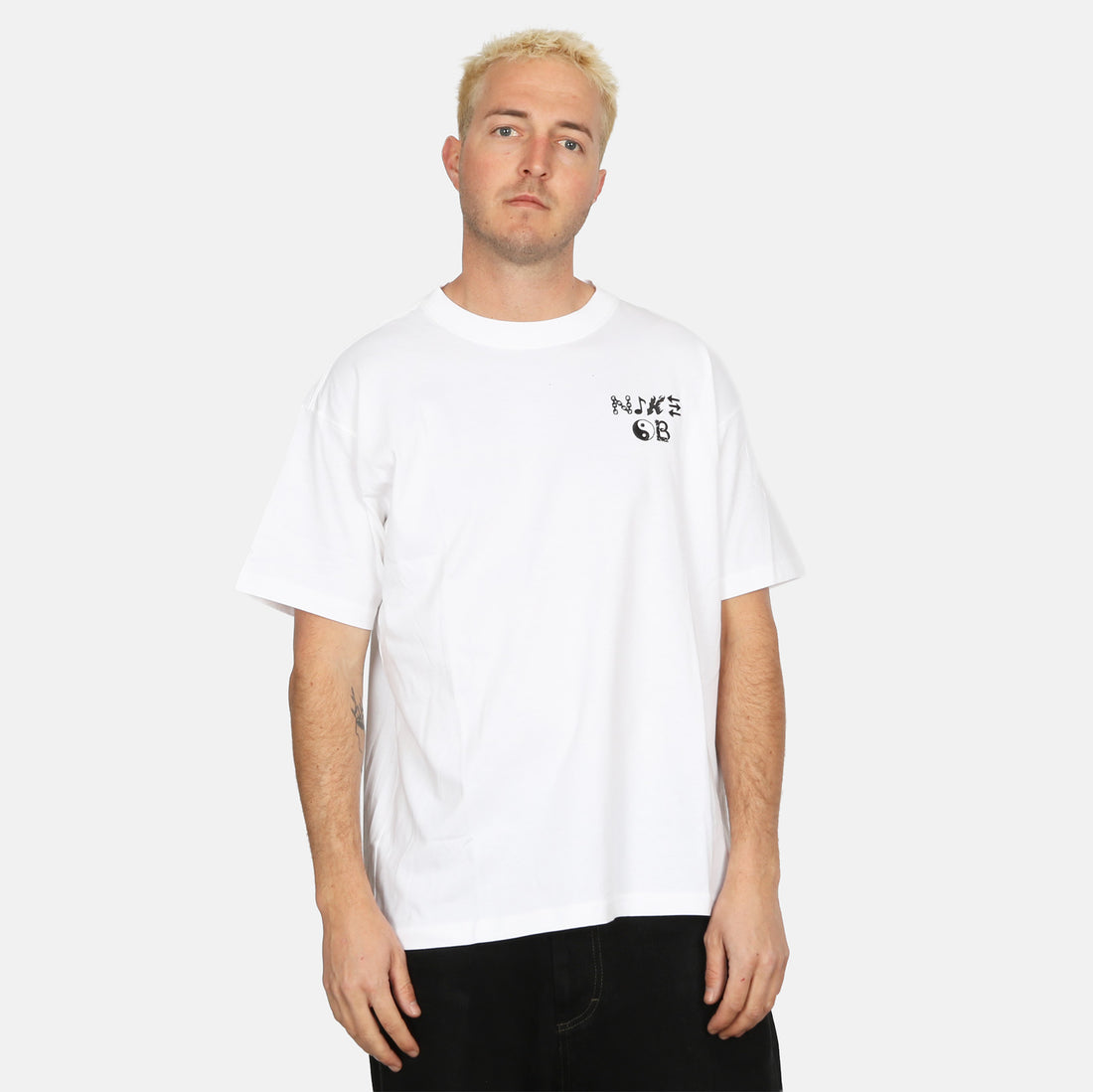 Nike SB LSE Stickers T-Shirt - White Weiß Bild 2