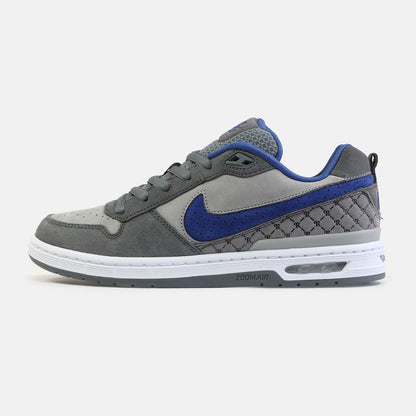 Nike SB Paul Rodriguez Zoom Air LOG DG - Flint Grey / Royal Blue Grau Bild 1