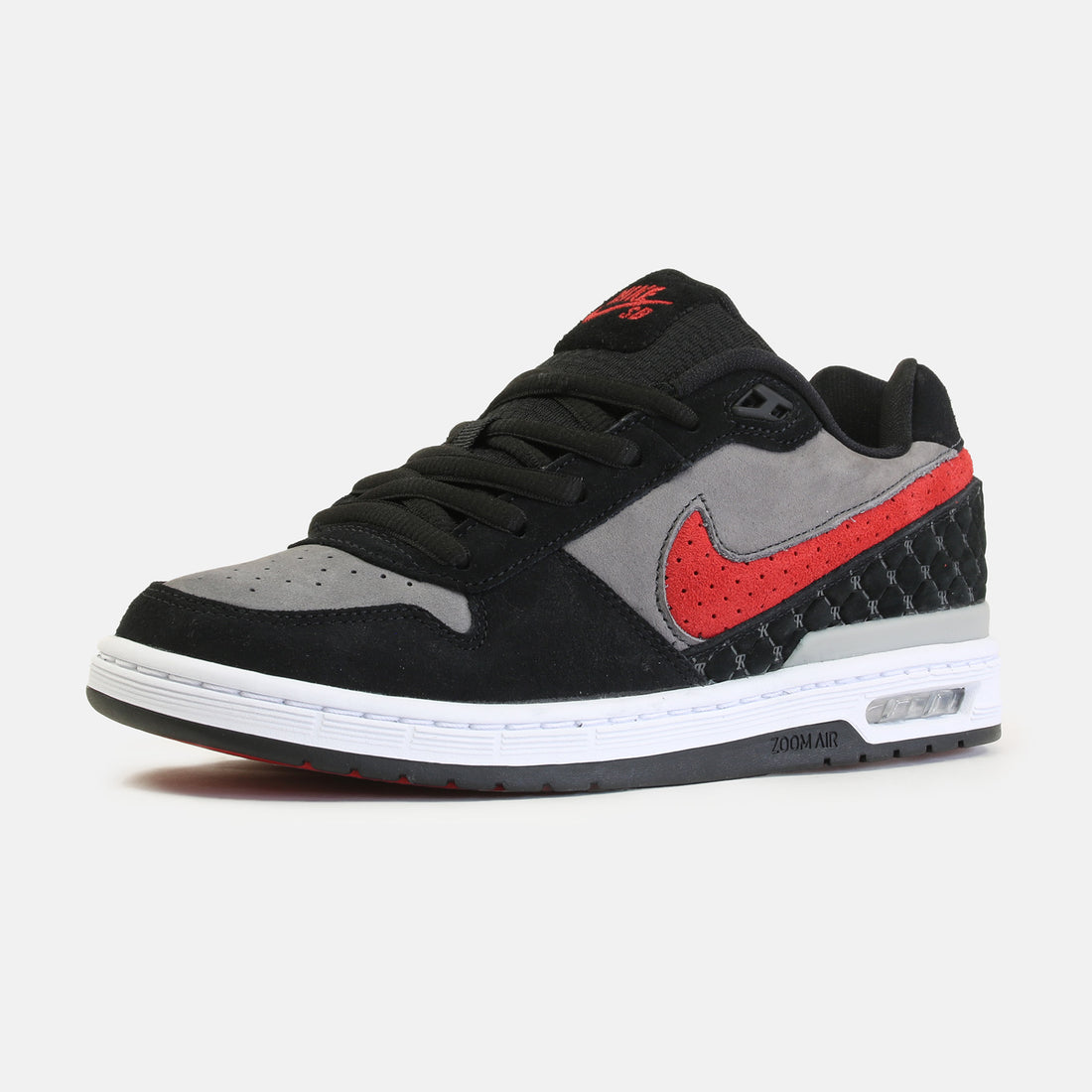 Nike SB Paul Rodriguez Zoom Air Low - Black / Red Schwarz Bild 2
