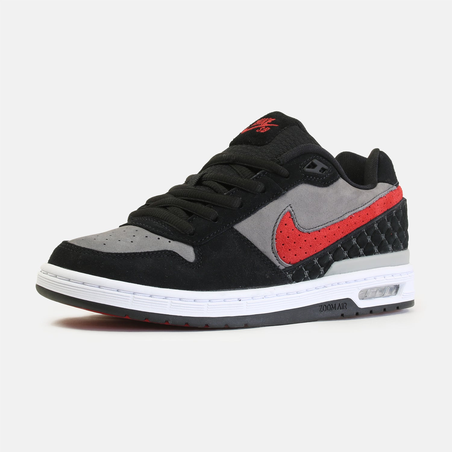 Nike SB Paul Rodriguez Zoom Air Low - Black / Red Schwarz Bild 2
