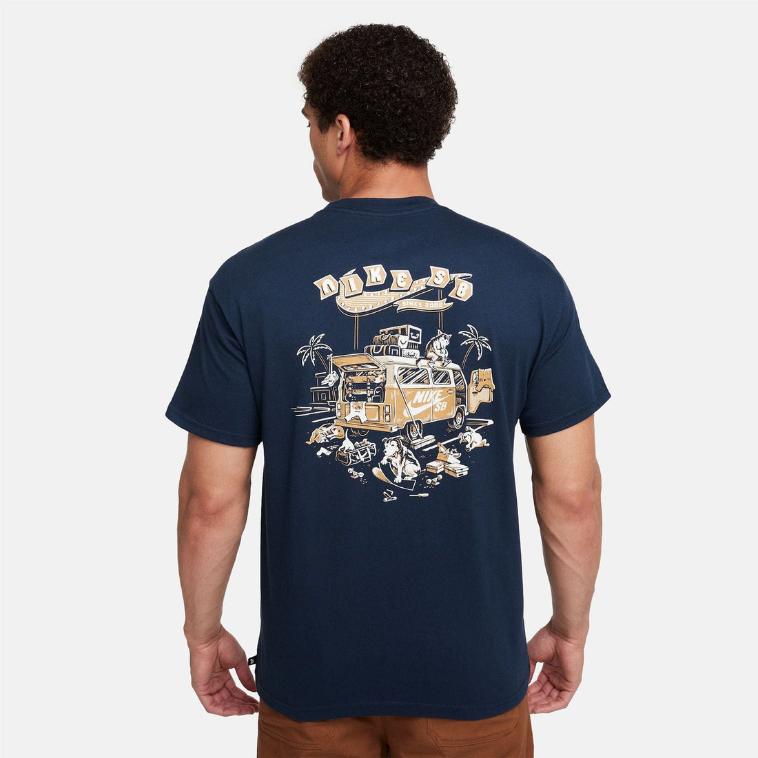 Nike SB Road Dogs T-Shirt - Armory Navy Bild 1