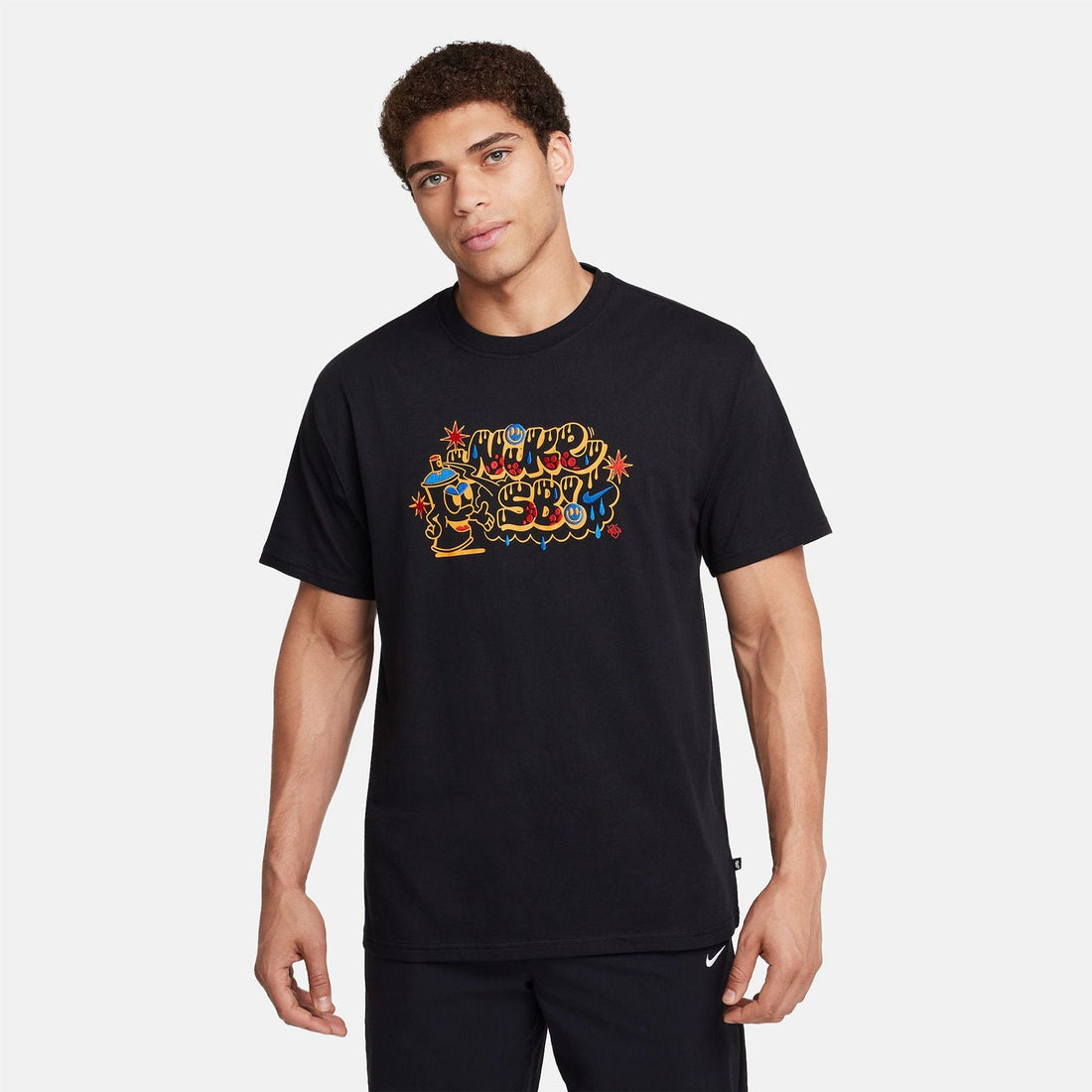 Nike SB Spray Can T-Shirt - Black Bild 1