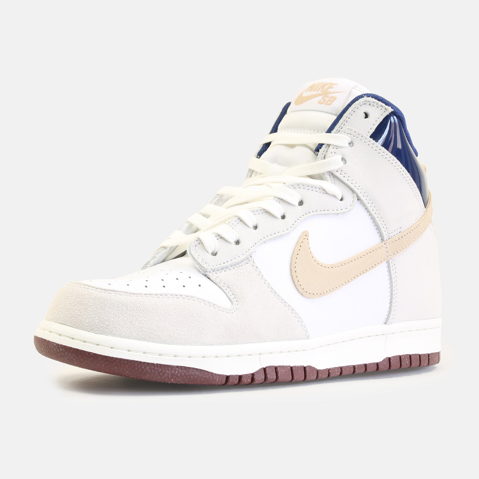 Nike SB x Beyond Store Dunk High Pro QS - White / Ivory - Sand Dune Weiß Bild 2