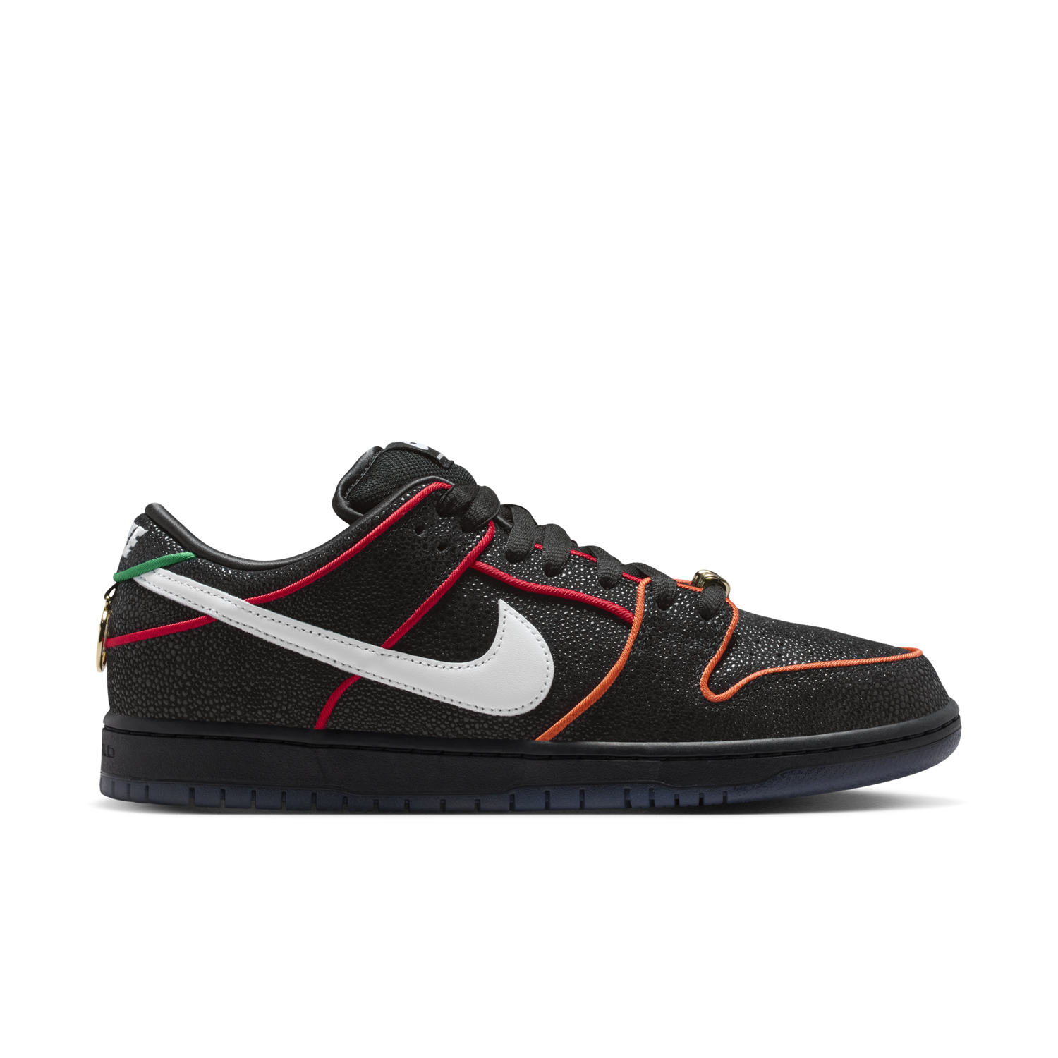 Nike SB X Bronx Skate Girls Dunk Low Schuh Schwarz Bild 2