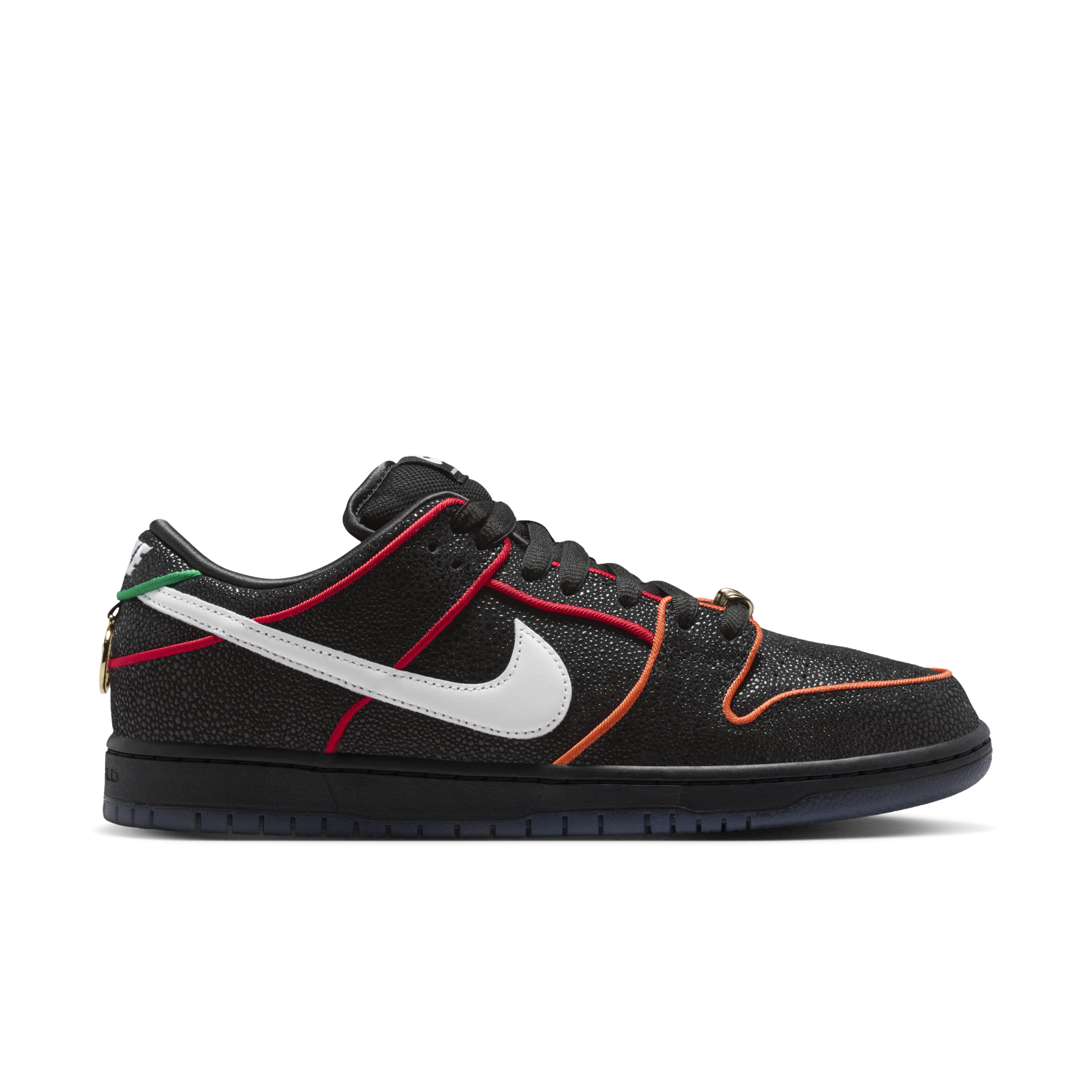 Nike SB X Bronx Skate Girls Dunk Low Schuh Schwarz Bild 2