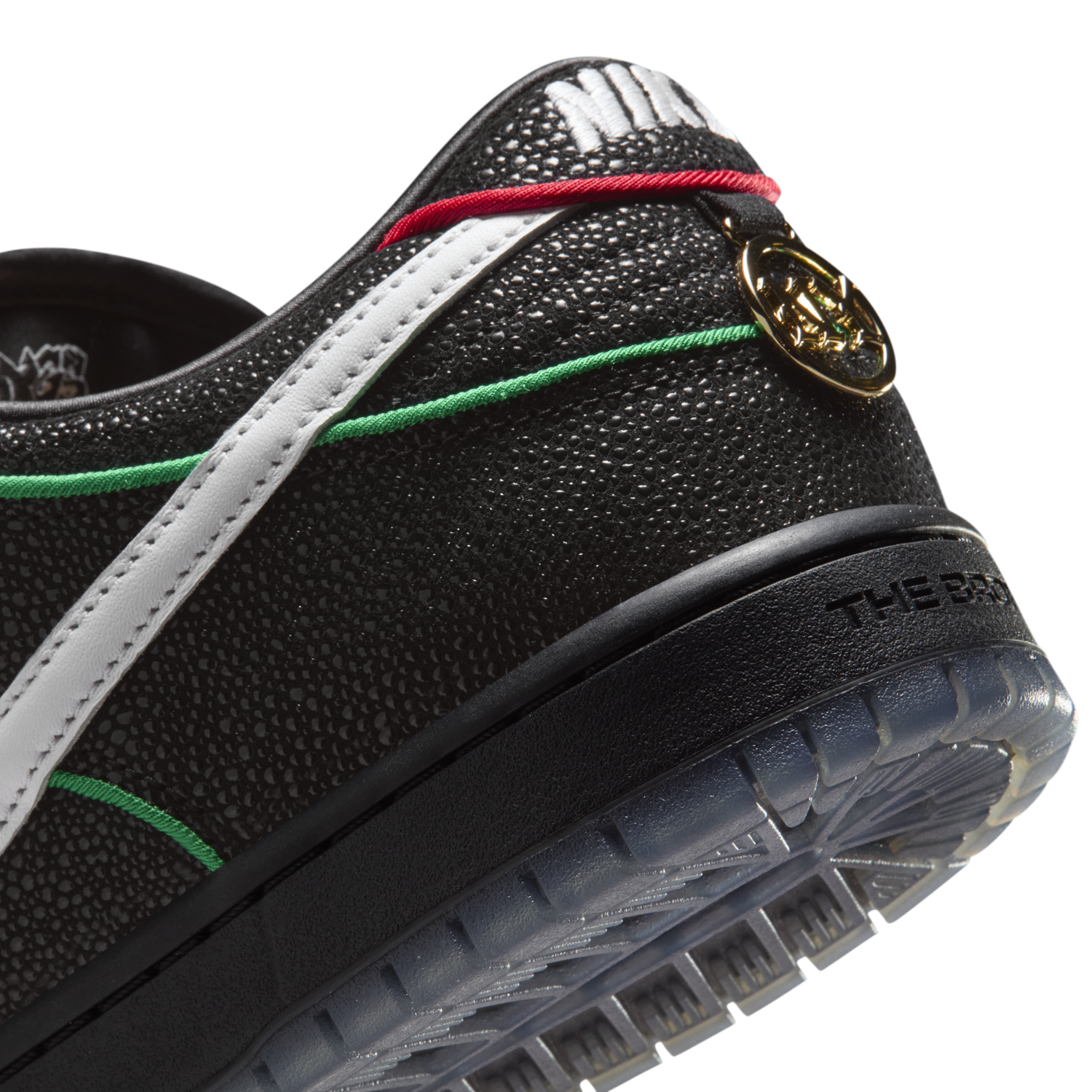 Nike SB X Bronx Skate Girls Dunk Low Schuh Schwarz Bild 4