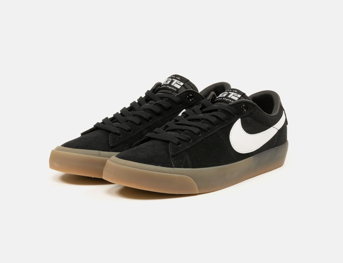 Nike SB Zoom Blazer Low Pro GT Sneaker - Black / Gum Schwarz Bild 2