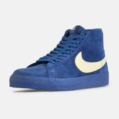 Nike SB Zoom Blazer Mid - Costal Blue / Pale Yellow Blau Bild 3